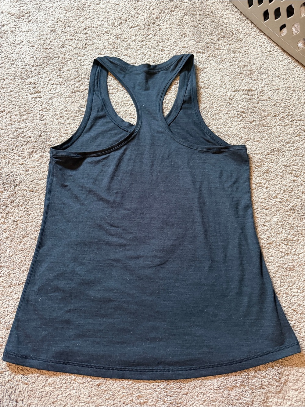Vuori Women's Dark Navy Racerback Tank Top - Picture 4 of 4